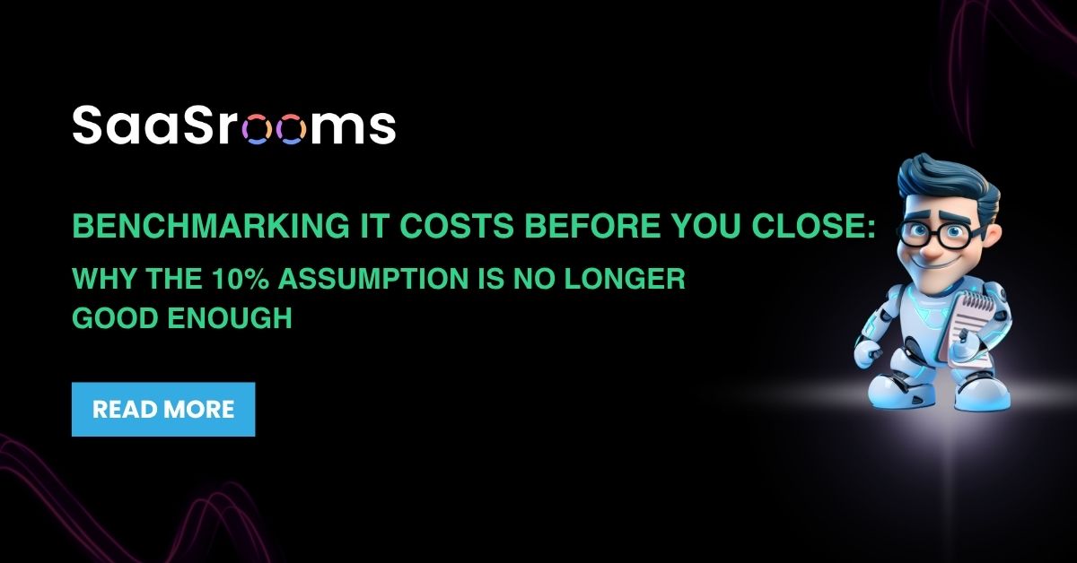 IT Cost Benchmarking Before You Close: Why PE Deal Models Need More